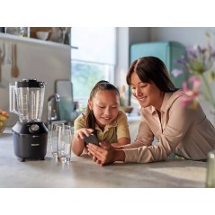 Philips Series 3000 HR2291 Blender Black - Powerful, Versatile & Efficient Blender for Perfect Smoothies!